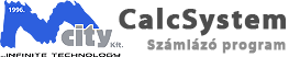 CalcSystem számlázó program